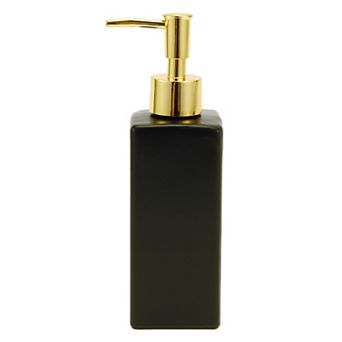 Elegant Square Soap Pump Dispenser for Laundry Rooms Hotels RV 350ml 1 pc