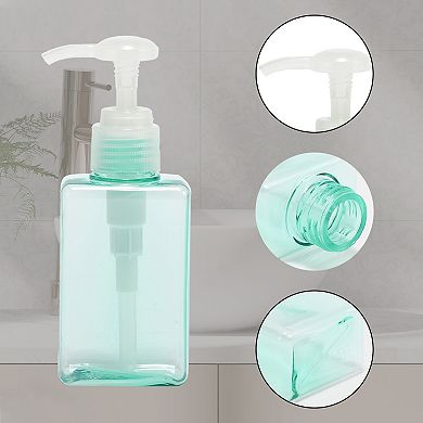 Simple Square Soap Pump Dispenser for Bathroom Laundry Rooms 100ml 1 Pcs