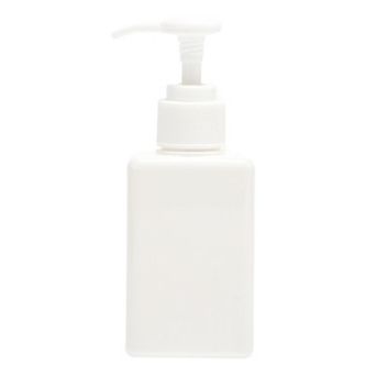 Simple Square Soap Pump Dispenser for Bathroom Laundry Rooms 100ml 1 pc