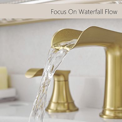 8-Inch Widespread Bathroom Sink Faucet