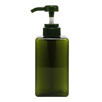 Simple Square Soap Pump Dispenser for Bathroom Laundry Rooms 450ml 1 pc