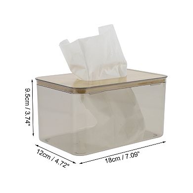 1Pcs Convenient Medium Square Tissue Box Holder for Living Room Table