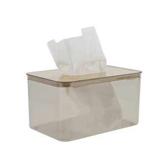 1 pc Convenient Medium Square Tissue Box Holder for Living Room Table