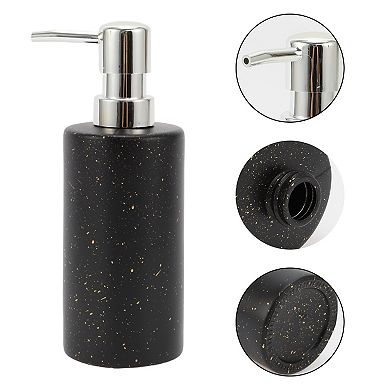 Simple Cylindrical Soap Pump Dispenser for Bathroom Hotels Motel 350ml 1 Pcs