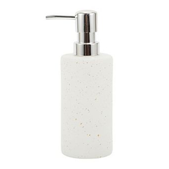 Simple Cylindrical Soap Pump Dispenser for Bathroom Hotels Motel 350ml 1 pc