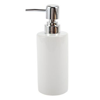 Simple Cylindrical Soap Pump Dispenser for Bathroom Laundry Room 300ml 1 pc
