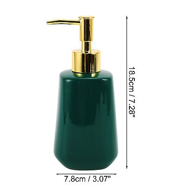 Simple Cone Shape Soap Pump Dispenser for Bathroom Laundry Rooms 300ml 1 Pcs