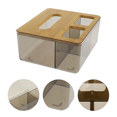 1 Pcs Convenient Tissue Box for Living Room Table Desk Office