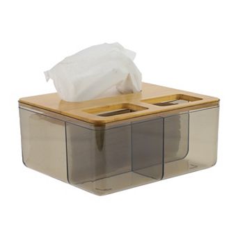 1 pc Convenient Tissue Box for Living Room Table Desk Office