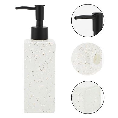 Classic Simple Square Soap Pump Dispenser for Laundry Rooms Bathroom 350ml 1 Pcs