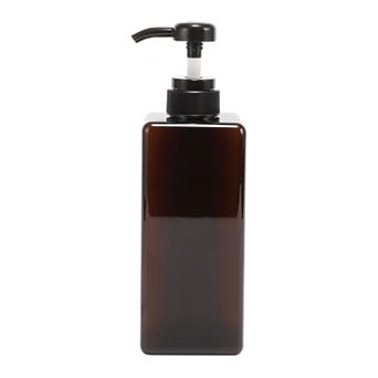 Simple Square Soap Pump Dispenser for Bathroom Laundry Rooms 650ml 1 pc