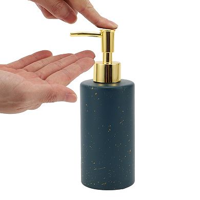 Classic Cylindrical Soap Pump Dispenser for Bathroom Hotels RV 350ml 1 Pcs
