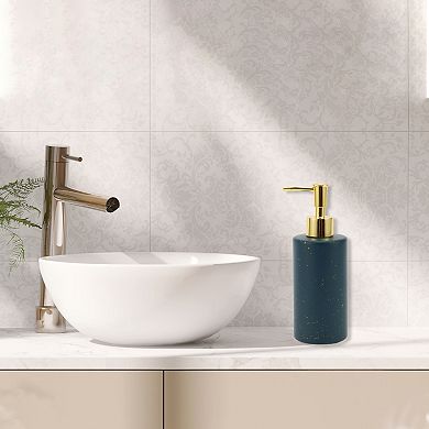 Classic Cylindrical Soap Pump Dispenser for Bathroom Hotels RV 350ml 1 Pcs