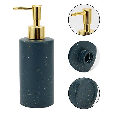 Classic Cylindrical Soap Pump Dispenser for Bathroom Hotels RV 350ml 1 Pcs