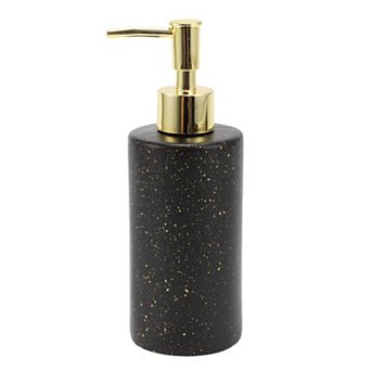 Classic Cylindrical Soap Pump Dispenser for Bathroom Hotels RV 350ml 1 pc