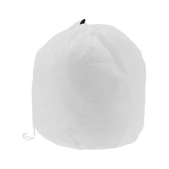 Drawstring M Laundry Bags for Laundry Room Bathroom 19.69"x15.75" 60L White