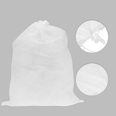 Drawstring Double Handles Laundry Bags for Laundry Room 39.37"x29.92" 210L