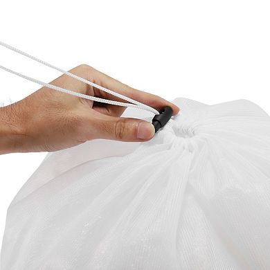 Drawstring XXL Laundry Bags for Laundry Room Bathroom 31.5"x23.62" 210L White
