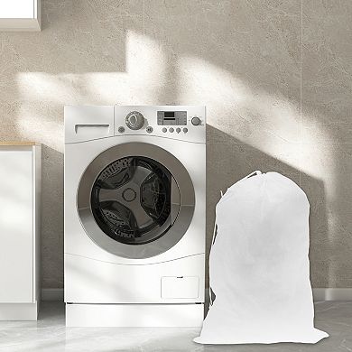 Drawstring Single Handle Laundry Bags for Laundry Room 35.43"x23.62" 210L