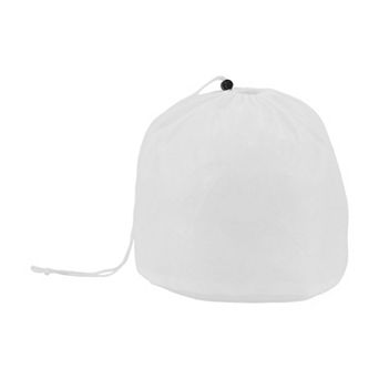 Drawstring S Laundry Bags for Laundry Room Bathroom 15.75"x11.81" 27L White