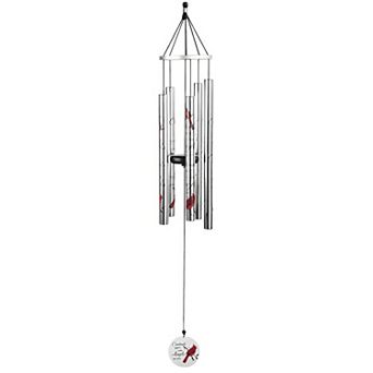 FC Design 36" Long Cardinal Stamped Tube Wind Chime Decoration Garden and Patio Decor