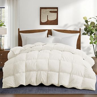 Unikome Comforter Duvet Insert - Hotel Luxury Goose Down Bedding Comforter All Season Duvet