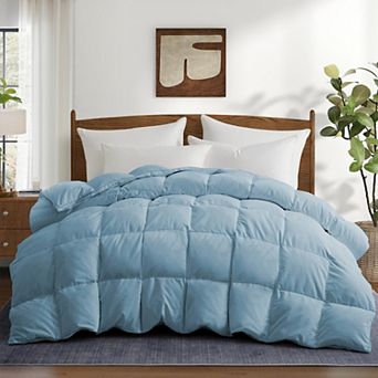 Unikome Comforter Duvet Insert - Hotel Luxury Goose Down Bedding Comforter All Season Duvet