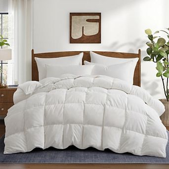 Unikome Comforter Duvet Insert - Hotel Luxury Goose Down Bedding Comforter All Season Duvet