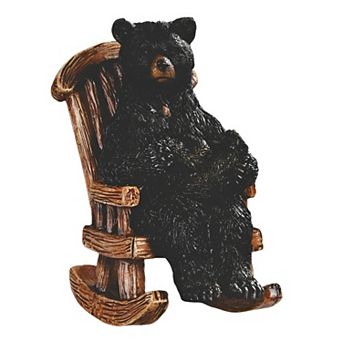 FC Design 5"H Bear on Rocking Chair Figurine Decoration Home Room Decor