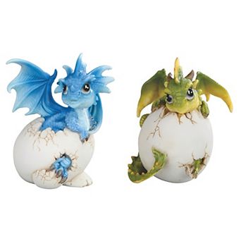 FC Design 2 pc Set 5"H Cute Dragon Eggs Figurine Decoration Home Room Decor