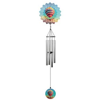 FC Design 40" Long Air Balloon Ripple Illusion Wind Chime Decoration Garden and Patio Decor