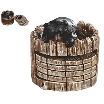 FC Design 4.5"H Bear Coaster Figurine Decoration Home Room Decor