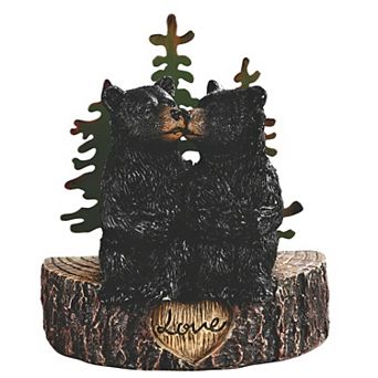 FC Design 5.5"H Bear Couple in Woods Figurine Decoration Home Room Decor