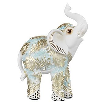 FC Design 4.75"H Thai Elephant in Baby Blue Figurine Decoration Home Room Decor