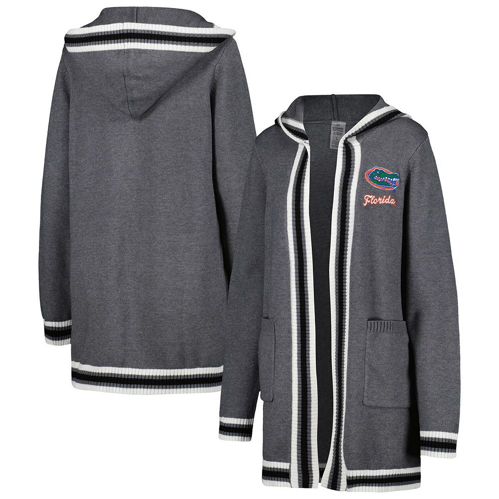 Harajuku Style Golden Chamber Hooded Cardigan Sweater main image 0