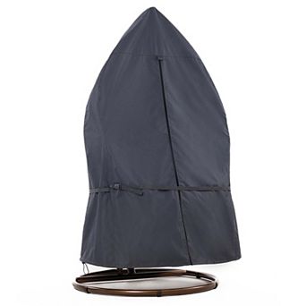 F&J Outdoors Premium Waterproof Outdoor Patio Egg Chair Cover - 45"W x 70"H