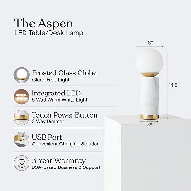 Aspen Led Table Lamp Bundle