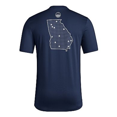 Men's adidas Navy Georgia Tech Yellow Jackets Honor & Support Pre-Game T-Shirt
