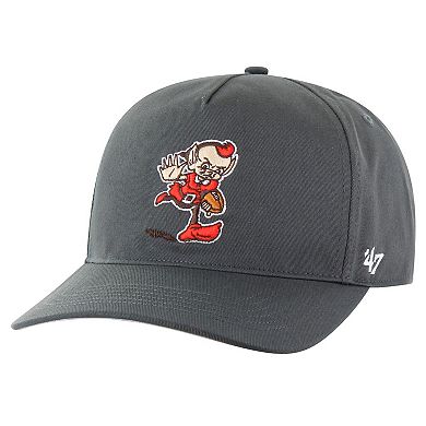 Men's '47 Charcoal Cleveland Browns Hitch Adjustable Hat