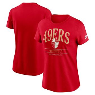 Women's Nike Scarlet San Francisco 49ers Hometown Local Pack T-Shirt