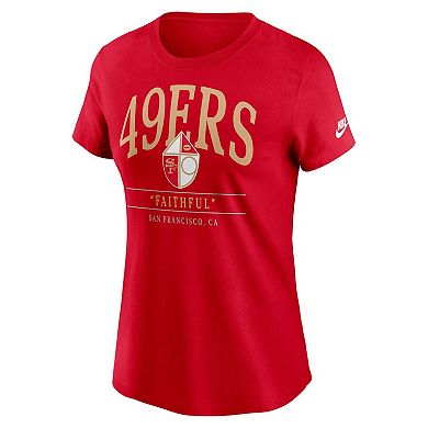 Women's Nike Scarlet San Francisco 49ers Hometown Local Pack T-Shirt