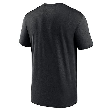 Men's Nike Black Iowa Hawkeyes Lockup Legend Performance T-Shirt