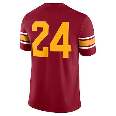Men's Nike #24 Cardinal USC Trojans Alternate Game Jersey