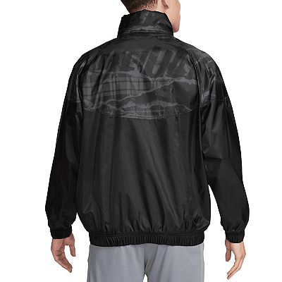 Men's Nike Black Chelsea Windrunner Anorak Half-Zip Jacket