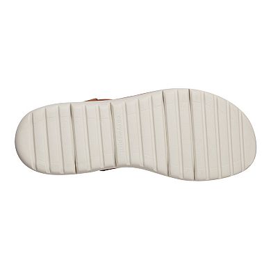 Easy Spirit Indie Women's Leather Strappy Wedge Sandals