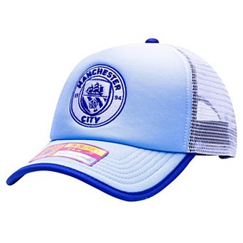 Men's  Light Blue Manchester City Destiny Trucker Adjustable Hat
