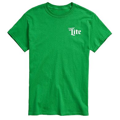 Big & Tall Miller Lite St. Patrick's Day Graphic Tee