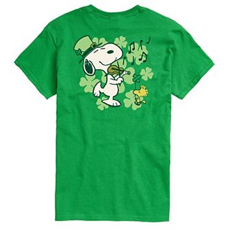 Big & Tall Peanuts Snoopy St. Patrick's Day Graphic Tee