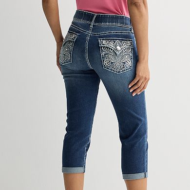 Women's Apt. 9® Tummy Control Capri Jeans