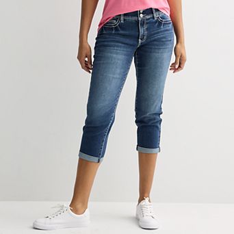 Women's Apt. 9® Tummy Control Capri Jeans